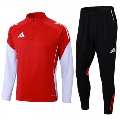 2506 Adidas Red Thailand Soccer Tracksuit-411