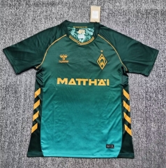 (S-4XL) 2025-26 SV Werder Bremen 2nd Away Green Thailand Soccer Jersey AAA-4976
