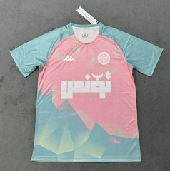 2025-26 Tunisia Pink Thailand Soccer Training Jersey-4506