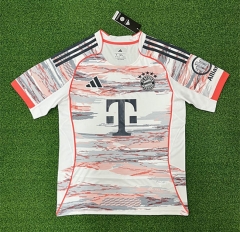 (S-4XL) 25-26 Bayern München Away Beige Thailand Soccer Jersey AAA-403