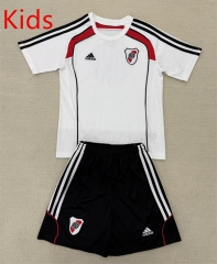 2025-26 River Plate White Kids/Youth Soccer Training Unifrom-AY