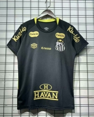 (S-4XL) 2024-2025 Santos FC Blue Thailand Soccer Training Jersey-908