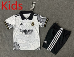 2025-26 Special Edition  Real Madrid White Kids/Youth Soccer Uniform-6748