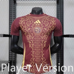 Player Version 2025-2026 Algeria Red Thailand Soccer Jersey AAA-888