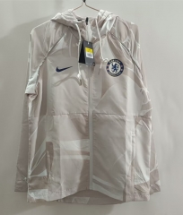 2025-26 Chelsea Light Gray Thailand Wind Coat -1836