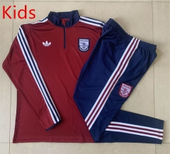 2025-26 Arsenal Red Kids/Youth Soccer Tracksuit -815