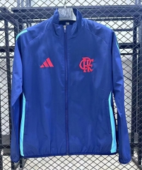 (s-4xl)2025-26 Flamengo Blue  Wear Thailand Trench Coats-GB