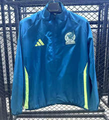 （s-3xl）25-26 Mexico  Blue Reversible Trench Coats -GB