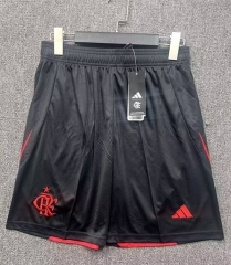 2025-26 CR Flamengo Away Black Thailand Soccer Shorts