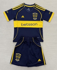 2025-2026 Boca Juniors Home Blue Soccer Uniform-AY