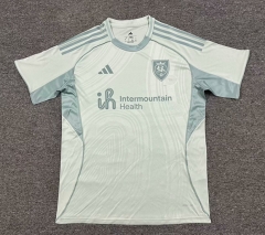 (s-4xl)2025-26  Real Salt Lake Light Green Thailand Soccer Training Jersey AAA-512
