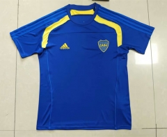 (s-4xl)2025-2026 Boca Juniors Blue Thailand Training Soccer Jersey AAA-818