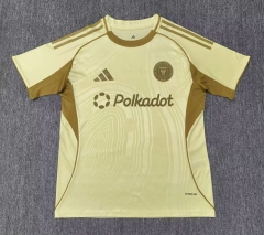 25-26 Inter Miami CF Yellow Thailand Training Soccer Jersey AAA-2483