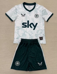 2025-26 Ireland Away White Soccer Uniform-AY