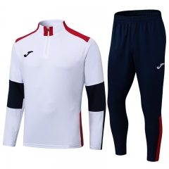Joma White Light Plate Thailand Soccer Tracksuit-411