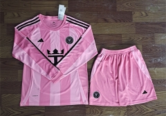 2025-26 Inter Miami CF Home PInk long Soccer Uniform-709
