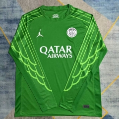 Champions League Final (s-4xl)2025-26 Paris SG Green LS Thailand Soccer Jersey AAA-9409