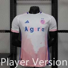 Player Version 2025-2026 Algeria White&Pink Thailand Soccer Jersey AAA-888