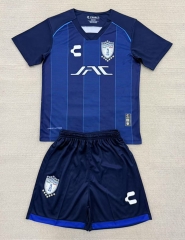 2025-26 Pachuca Away Blue Soccer Uniform-AY