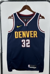 2023 logo versionNBA Denver Nuggets Blue#32 Jersey-311