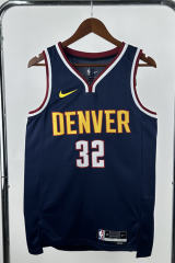 2023 logo versionNBA Denver Nuggets Blue#32 Jersey-311