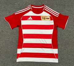 (s-4xl)2025-2026 FC Union Berlin Home Red&White Thailand Soccer Jesrey AAA-512