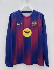 （s-3xl）2025-26 Barcelona Home Red&Blue LS Thailand Soccer Jersey AAA-9268