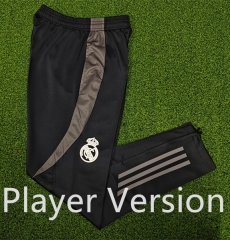 Player Version 24-25 Real Madrid Grey Thailand Soccer Long Pants-9926