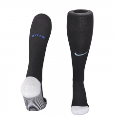 2025-26 Inter Milan Home Black kids  Soccer Socks