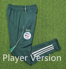 Player Version 2025-26 Algeria Dark Green Thailand Soccer Long Pants-9926