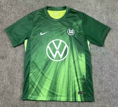 (S-3XL) 25-26 Wolfsburg Home Green Thailand Soccer Jersey AAA-417