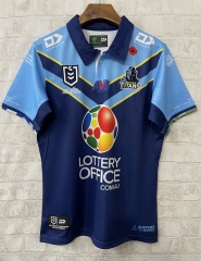 2025 Titan Home Blue Thailand Rugby Shirt
