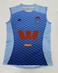2025 NSW Blues  Blue Thailand vest Rugby Jersey