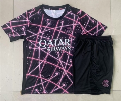 25-26 Jordan Paris SG Black Starry Sky Inkjet Soccer Short-sleeve uniform-815