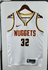 2023 logo versionNBA Denver Nuggets White#32 Jersey-311
