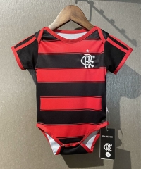 2025-26 Flamengo Home Red&Black baby  Soccer Uniform-7411