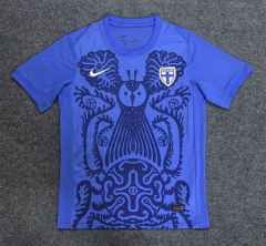 2025-26  Finland Away Blue Thailand Soccer Jersey AAA-2483