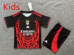 2025-26  Benfica Black&Red Kids/Youth Soccer Uniform-6748