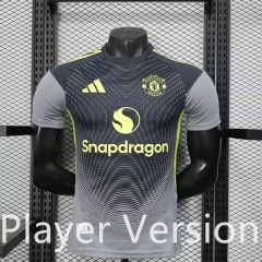 Player Version 25-26 Special Edition Manchester United Black&Grey Thailand Soccer Jersey-888