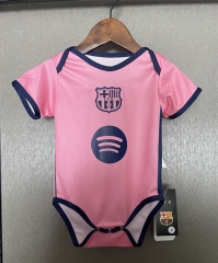 25-26   Barcelona Pink Baby Soccer Uniform-CS