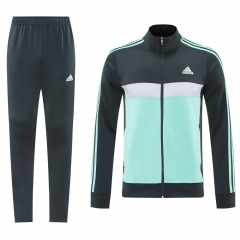 2025-26 Adidas Dark Grey  Soccer Thailand Jacket Uniform-LH