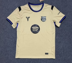 (S-4XL) 25-26 Correct Edition Barcelona Away Yellow Thailand Soccer Jersey AAA-5931