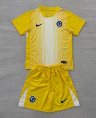 2025-26 Chelsea  Goalkeeper Yellow  Soccer Uniform-AY