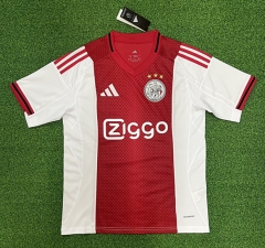 (s-4xl)2025-26  Ajax Home Red Thailand Soccer Jersey AAA-403