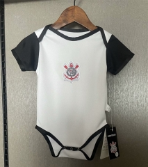 2025-26 Corinthianas Home White  Baby Soccer Uniform-7411