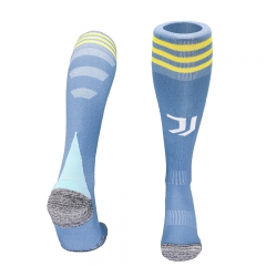 2025-26 Juventus  Away Blue Thailand kids   Soccer Socks