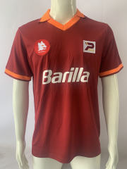 Retro Version 82-83 Roma Home Red Thailand Soccer Jersey AAA-503