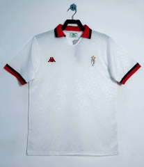 Retro Version 89-90 AC Milan Away White Thailand Soccer Jersey AAA-811
