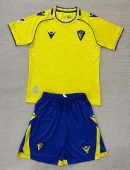 25-26 Cádiz CF Home Yellow Soccer Uniform-AY
