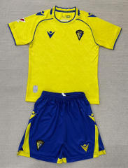 25-26 Cádiz CF Home Yellow Soccer Uniform-AY